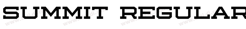 Summit Regular字体转换 Summit Regular字体转换